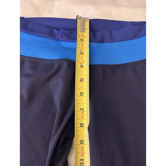 PATAGONIA Pliant Flare Yoga Pants Women XS Navy Blue Stretch Activewear Gym - Picture 9 of 11